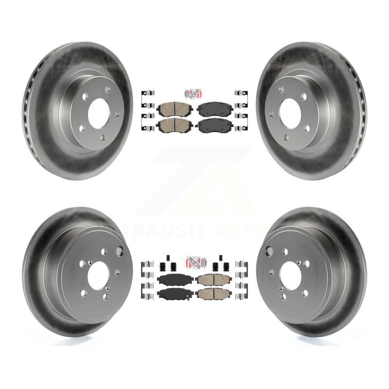 Transit Auto KGA-102973 Disc Brake Kit for 2008-2010 Subaru Impreza - Front and Rear