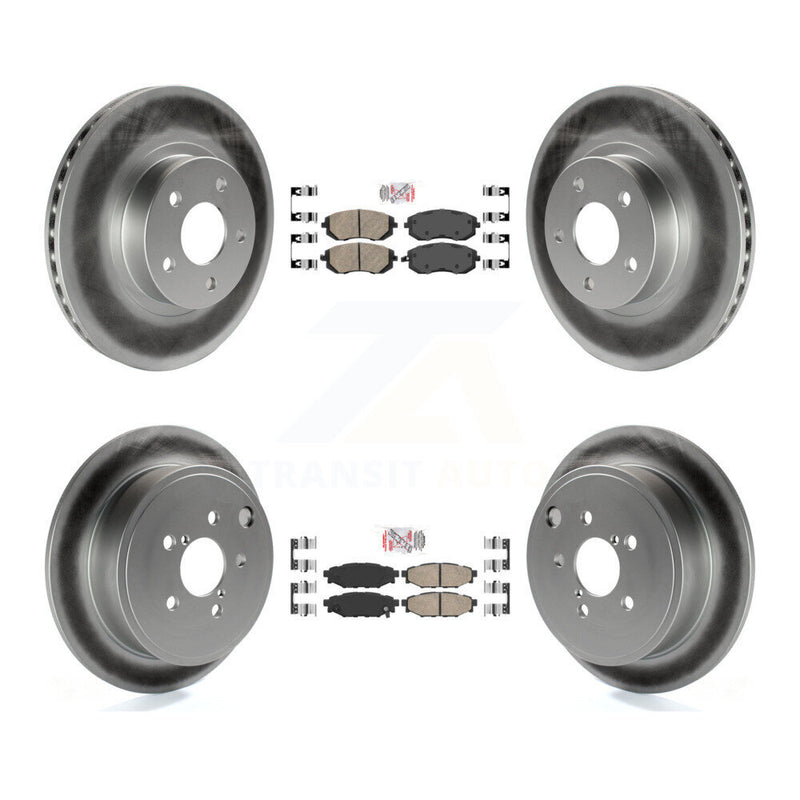 Transit Auto KGA-102978 Disc Brake Kit for 2008-2010 Subaru Impreza - Front and Rear