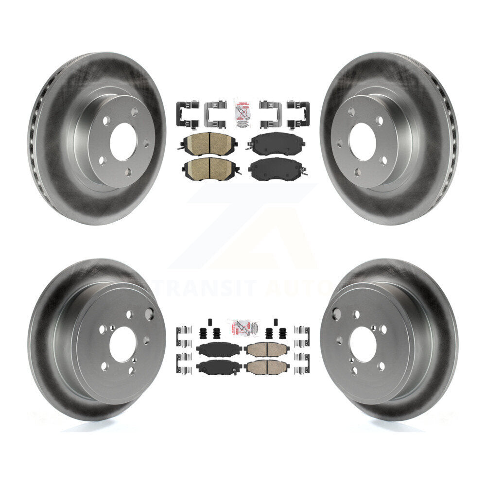 Transit Auto KGA-102983 Disc Brake Kit for 2011 Subaru Impreza - Front and Rear