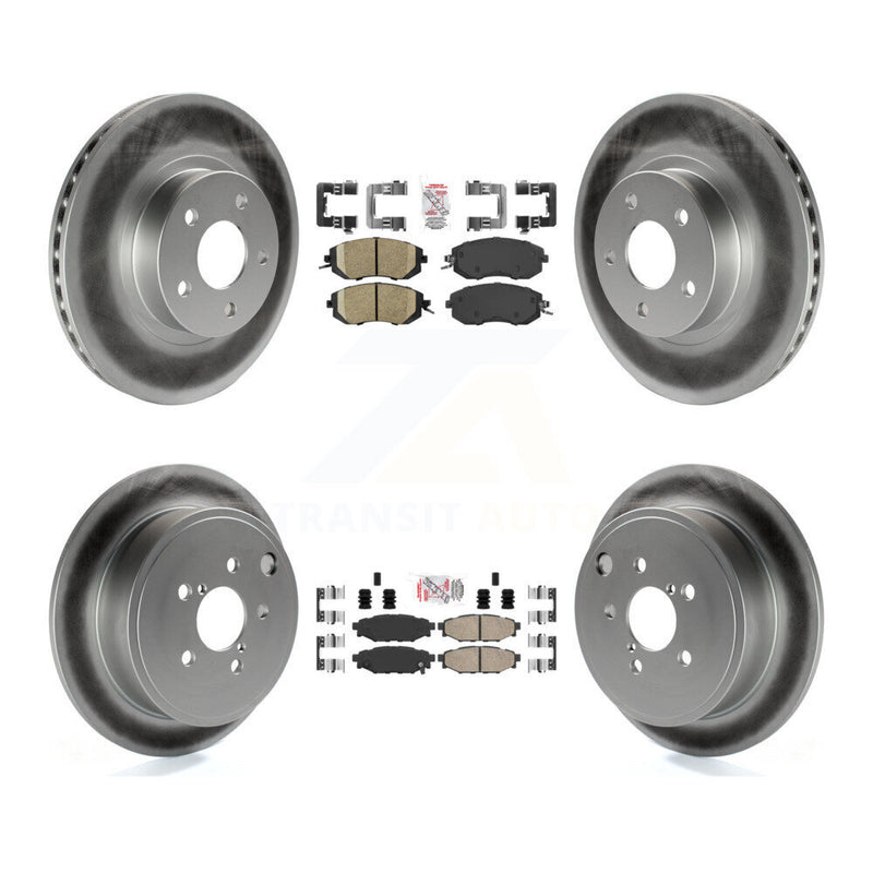 Transit Auto KGA-102983 Disc Brake Kit for 2011 Subaru Impreza - Front and Rear