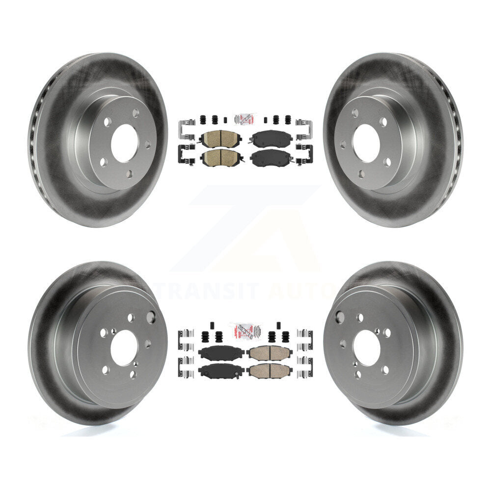 Transit Auto KGA-102984 Disc Brake Kit for 2011 Subaru Impreza - Front and Rear