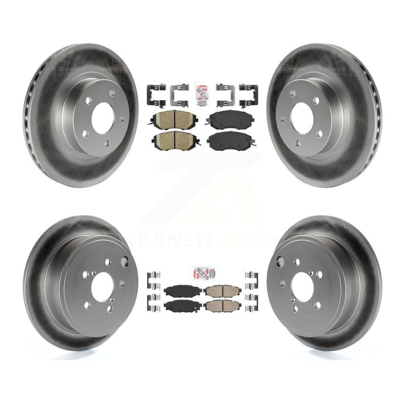 Transit Auto KGA-102985 Disc Brake Kit for 2011 Subaru Impreza - Front and Rear