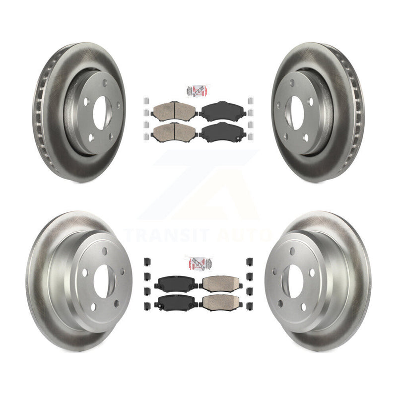 Transit Auto KGA-102988 Disc Brake Kit for 2007-2017 Jeep Wrangler - Front and Rear
