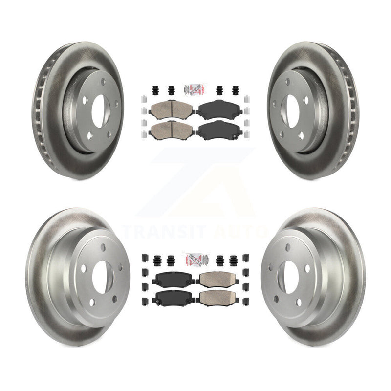 Transit Auto KGA-102989 Disc Brake Kit for 2007-2017 Jeep Wrangler - Front and Rear