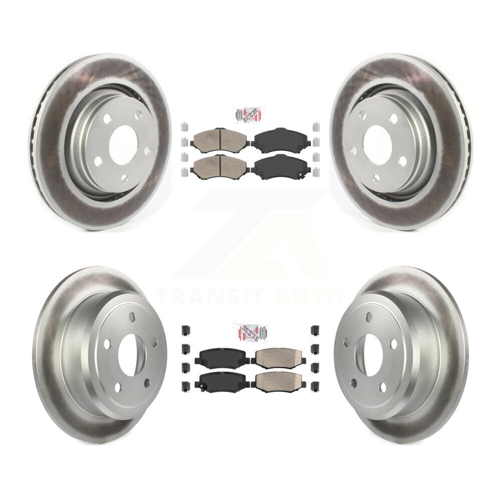 Transit Auto KGA-102992 Disc Brake Kit for 2013-2017 Jeep Wrangler - Front and Rear