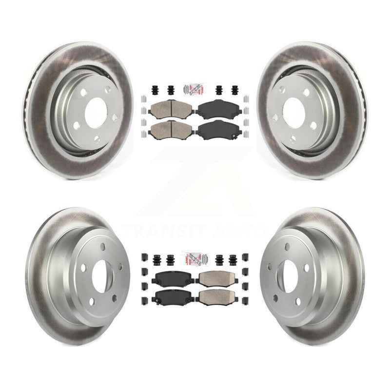 Transit Auto KGA-102993 Disc Brake Kit for 2013-2017 Jeep Wrangler - Front and Rear