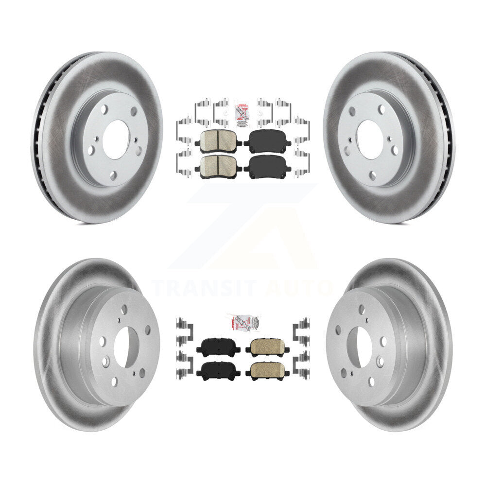 Transit Auto KGA-102999 Disc Brake Kit for 1999-2003 Toyota Solara, Toyota Camry - Front and Rear