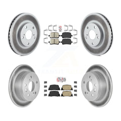 Transit Auto KGA-103000 Disc Brake Kit for 1999-2001 Lexus ES300, Toyota Camry - Front and Rear