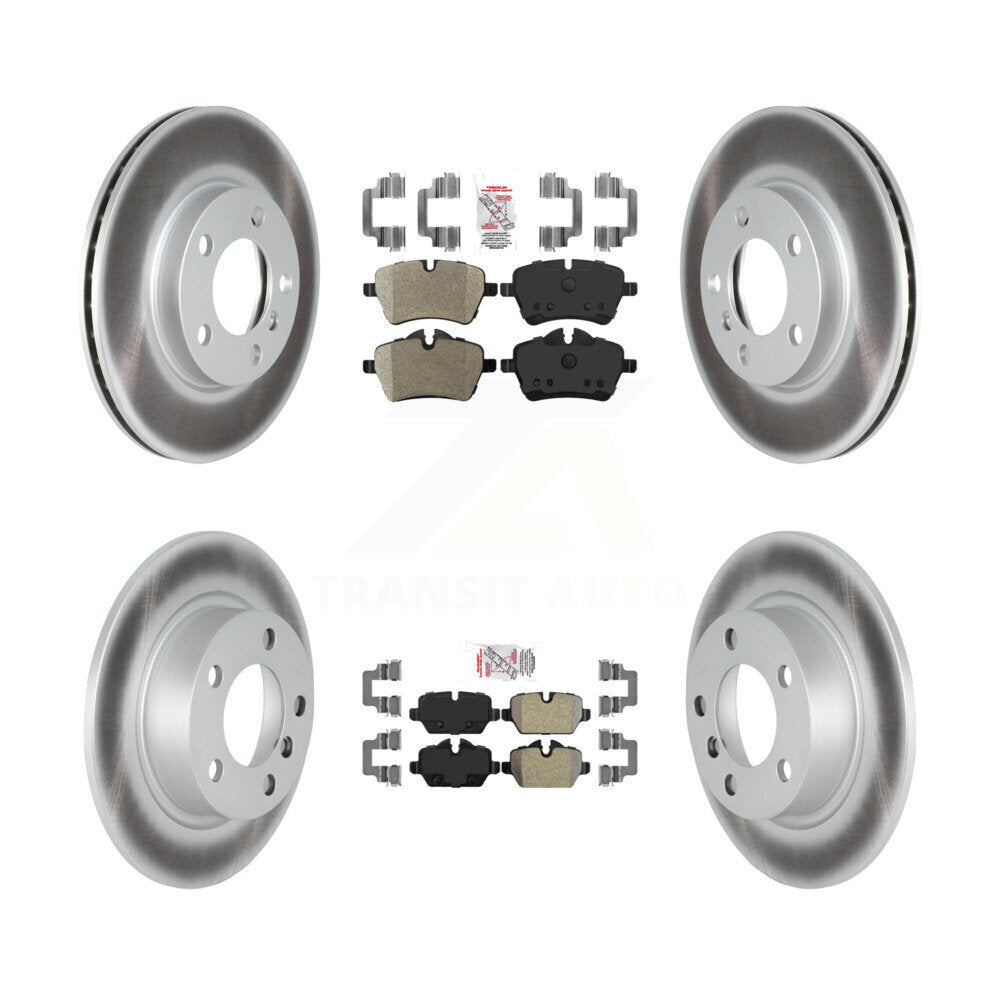 Transit Auto KGA-103003 Disc Brake Kit for 2011-2015 Mini Cooper Paceman, Mini Cooper Countryman - Front and Rear