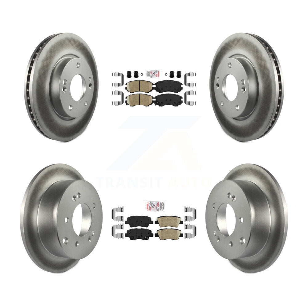 Transit Auto KGA-103005 Disc Brake Kit for 2012-2013 Kia Soul - Front and Rear