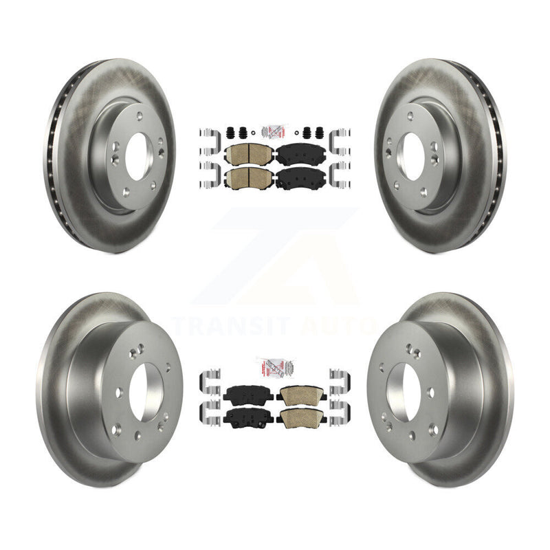 Transit Auto KGA-103005 Disc Brake Kit for 2012-2013 Kia Soul - Front and Rear
