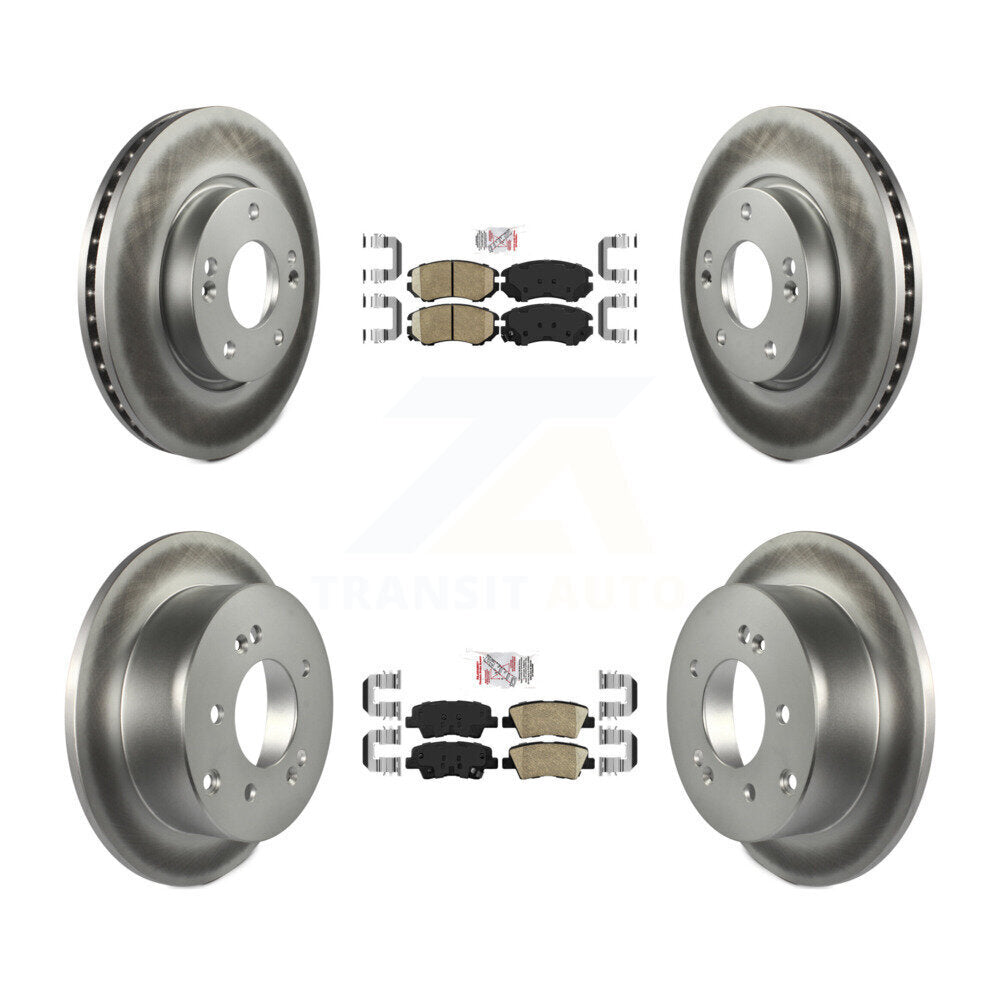 Transit Auto KGA-103006 Disc Brake Kit for 2012-2013 Kia Soul - Front and Rear