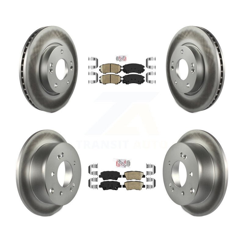Transit Auto KGA-103006 Disc Brake Kit for 2012-2013 Kia Soul - Front and Rear