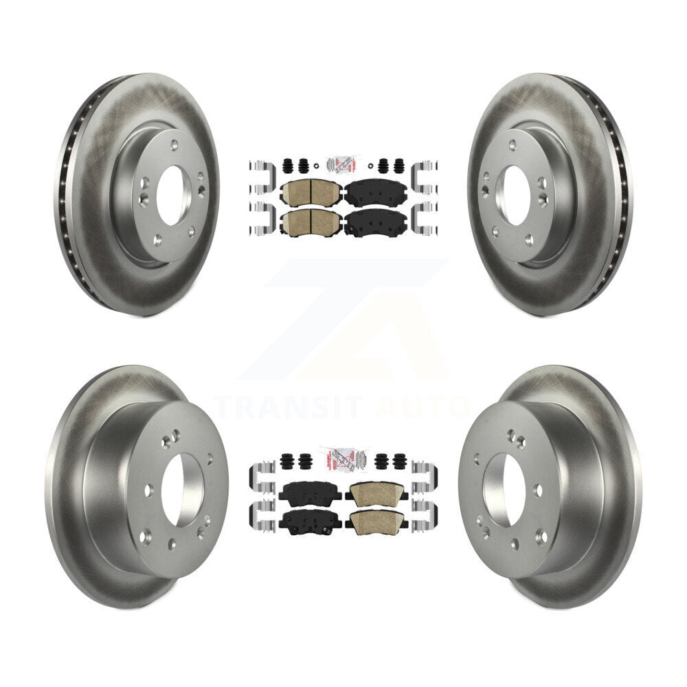 Transit Auto KGA-103007 Disc Brake Kit for 2012-2013 Kia Soul - Front and Rear