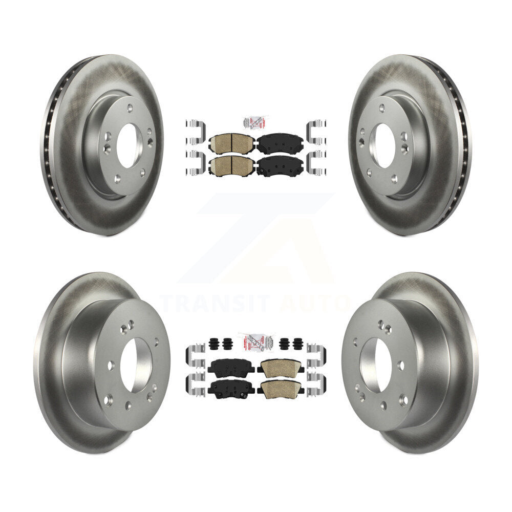 Transit Auto KGA-103008 Disc Brake Kit for 2012-2013 Kia Soul - Front and Rear