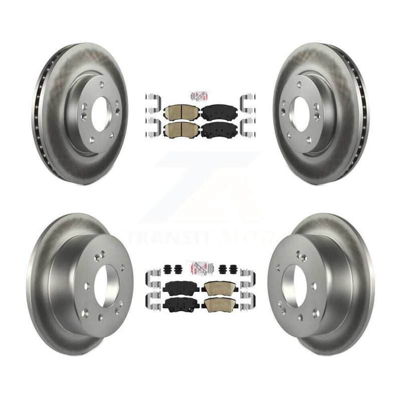 Transit Auto KGA-103008 Disc Brake Kit for 2012-2013 Kia Soul - Front and Rear
