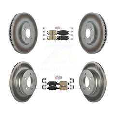 Transit Auto KGA-103015 Disc Brake Kit for 2008-2010 Hyundai Sonata - Front and Rear