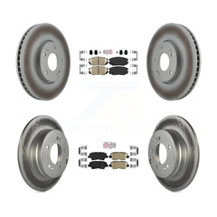 Transit Auto KGA-103016 Disc Brake Kit for 2008-2010 Hyundai Sonata - Front and Rear
