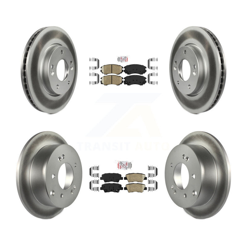 Transit Auto KGA-103022 Disc Brake Kit for 2010-2011 Kia Soul - Front and Rear