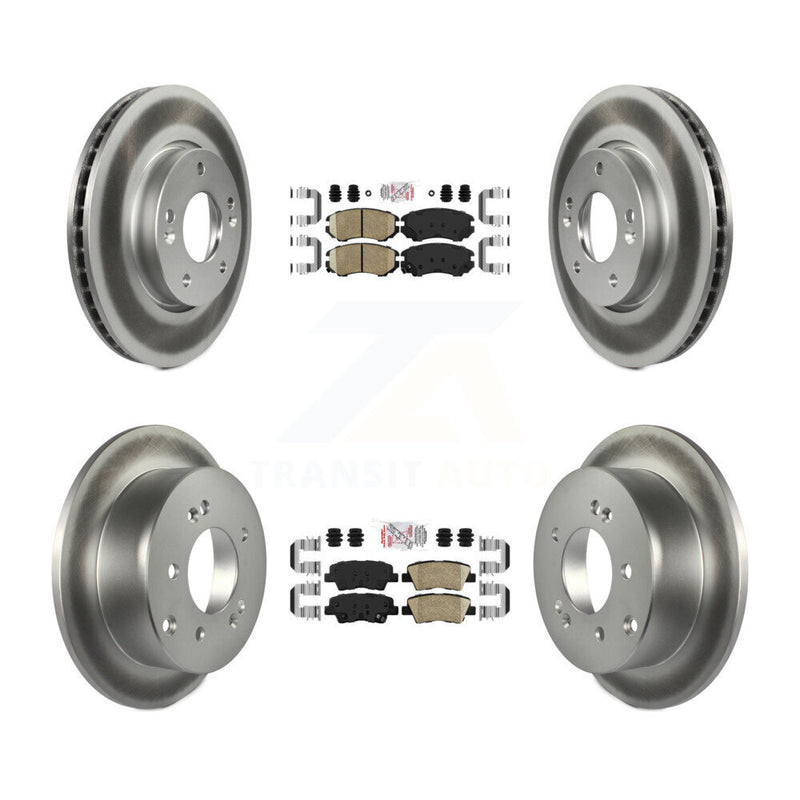 Transit Auto KGA-103023 Disc Brake Kit for 2010-2011 Kia Soul - Front and Rear
