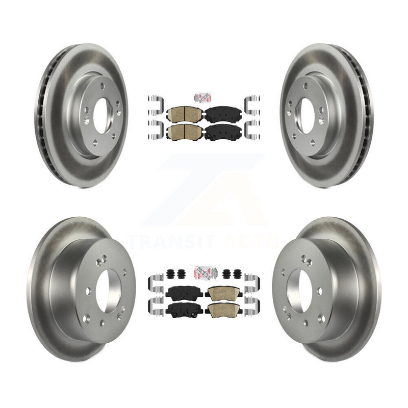 Transit Auto KGA-103024 Disc Brake Kit for 2010-2011 Kia Soul - Front and Rear