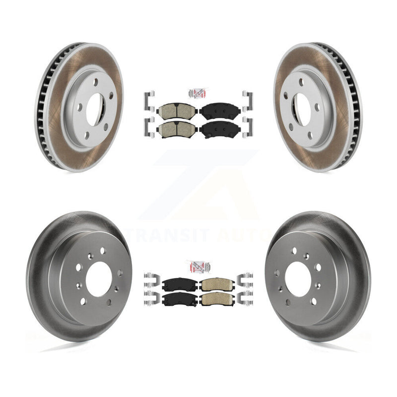 Transit Auto KGA-103025 Disc Brake Kit for 1997-2005 Chevrolet Venture, Oldsmobile Intrigue and More - Front and Rear