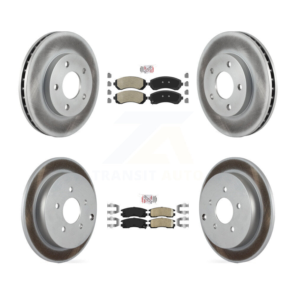 Transit Auto KGA-103026 Disc Brake Kit for 2001-2007 Buick Rendezvous, Pontiac Aztek - Front and Rear