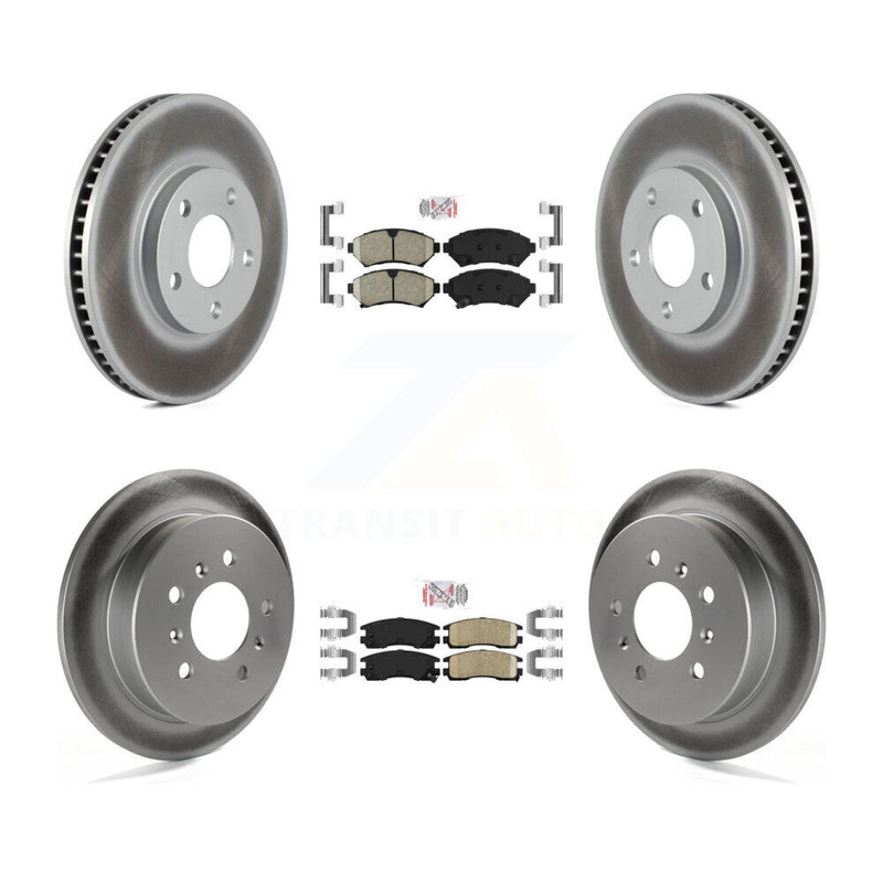 Transit Auto KGA-103027 Disc Brake Kit for 1998-2005 Chevrolet Impala, Chevrolet Monte Carlo, Oldsmobile Intrigue - Front and Rear