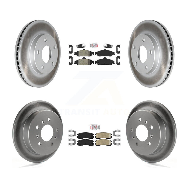 Transit Auto KGA-103029 Disc Brake Kit for 1999-2005 Oldsmobile Alero, Pontiac Grand Am - Front and Rear