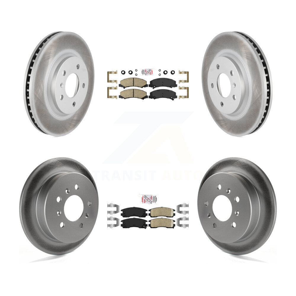Transit Auto KGA-103031 Disc Brake Kit for 2006-2010 Chevrolet Impala, Chevrolet Monte Carlo - Front and Rear