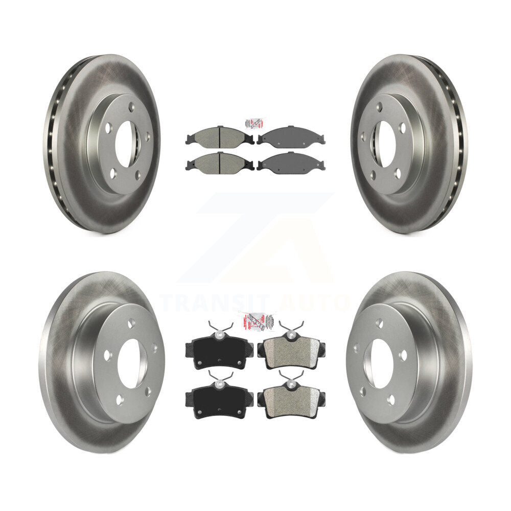 Transit Auto KGA-103036 Disc Brake Kit for 1999-2004 Ford Mustang - Front and Rear