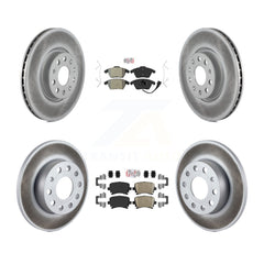 Transit Auto KGA-103040 Disc Brake Kit for 2006-2009 Audi A3, Audi A3 Quattro, Volkswagen Rabbit - Front and Rear