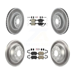 Transit Auto KGA-103041 Disc Brake Kit for 2008-2017 Volkswagen CC, Volkswagen GTI and More - Front and Rear