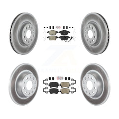 Transit Auto KGA-103043 Disc Brake Kit for 2006-2010 Volkswagen GTI, Audi A3 and More - Front and Rear