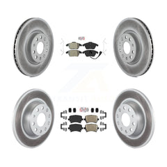 Transit Auto KGA-103044 Disc Brake Kit for 2006-2010 Volkswagen GTI, Audi A3 and More - Front and Rear
