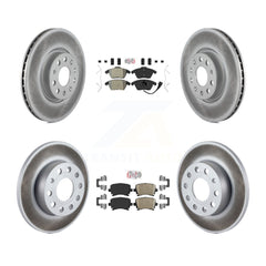 Transit Auto KGA-103045 Disc Brake Kit for 2006-2009 Audi A3, Audi A3 Quattro, Volkswagen Rabbit - Front and Rear