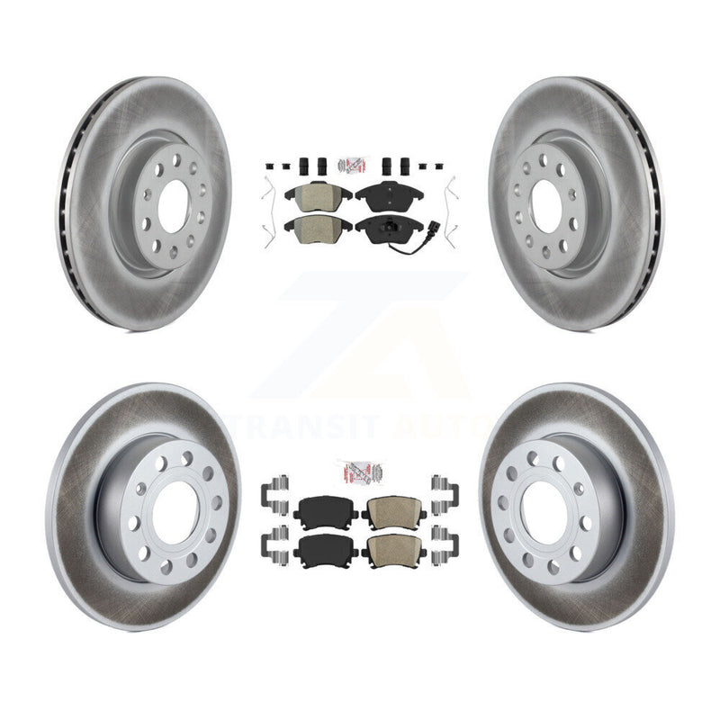 Transit Auto KGA-103045 Disc Brake Kit for 2006-2009 Audi A3, Audi A3 Quattro, Volkswagen Rabbit - Front and Rear
