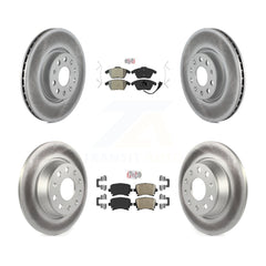 Transit Auto KGA-103048 Disc Brake Kit for 2008-2017 Volkswagen CC, Volkswagen GTI and More - Front and Rear