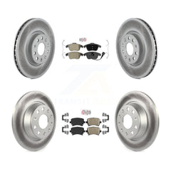 Transit Auto KGA-103054 Disc Brake Kit for 2009-2018 Volkswagen Tiguan Limited, Audi Q3 and More - Front and Rear