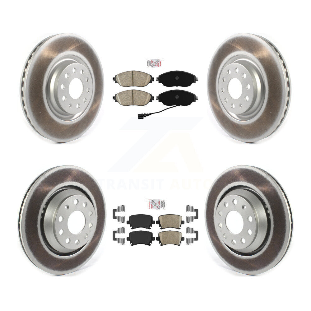 Transit Auto KGA-103056 Disc Brake Kit for 2019-2021 Volkswagen GTI - Front and Rear