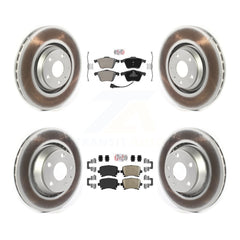 Transit Auto KGA-103059 Disc Brake Kit for 2009-2015 Audi TTS Quattro - Front and Rear