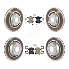 Transit Auto KGA-103061 Disc Brake Kit for 2009-2015 Audi TTS Quattro - Front and Rear