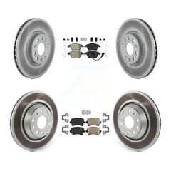 Transit Auto KGA-103079 Disc Brake Kit for 2009-2010 Volkswagen Passat CC - Front and Rear