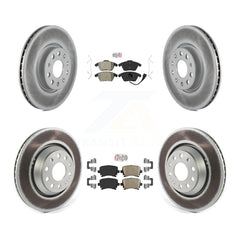 Transit Auto KGA-103080 Disc Brake Kit for 2009-2010 Volkswagen Passat CC - Front and Rear