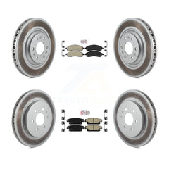 Transit Auto KGA-103087 Disc Brake Kit for 2004-2009 Cadillac SRX - Front and Rear