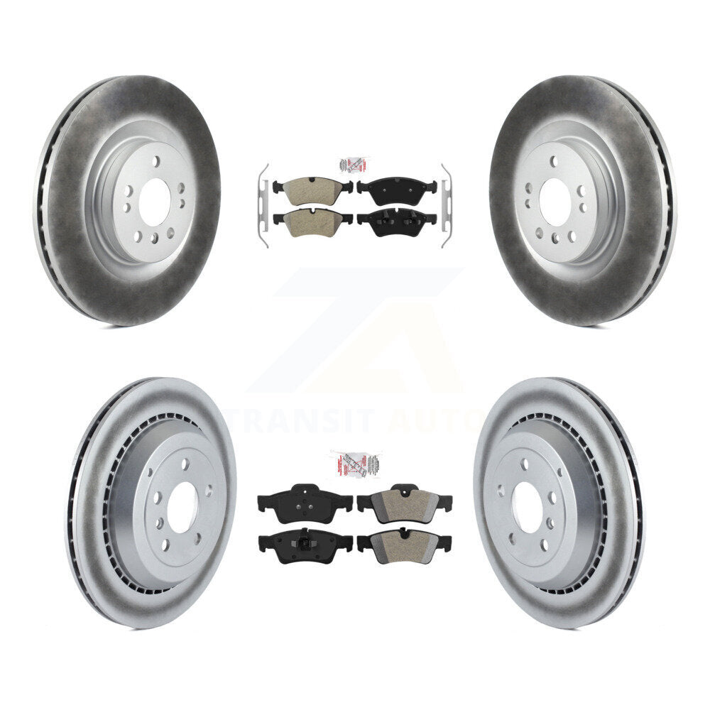 Transit Auto KGA-103088 Disc Brake Kit for 2005-2012 Mercedes-Benz ML350, Mercedes-Benz GL350 and More - Front and Rear