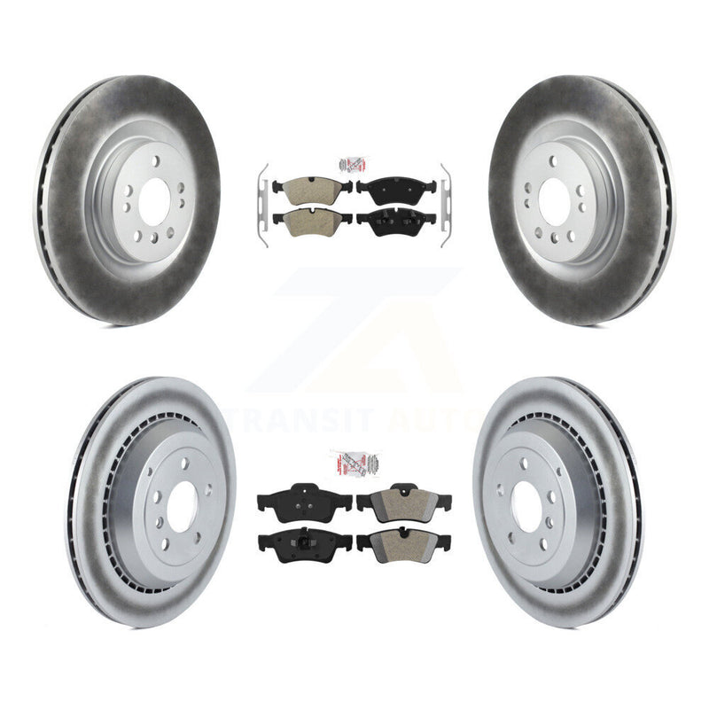 Transit Auto KGA-103088 Disc Brake Kit for 2005-2012 Mercedes-Benz ML350, Mercedes-Benz GL350 and More - Front and Rear