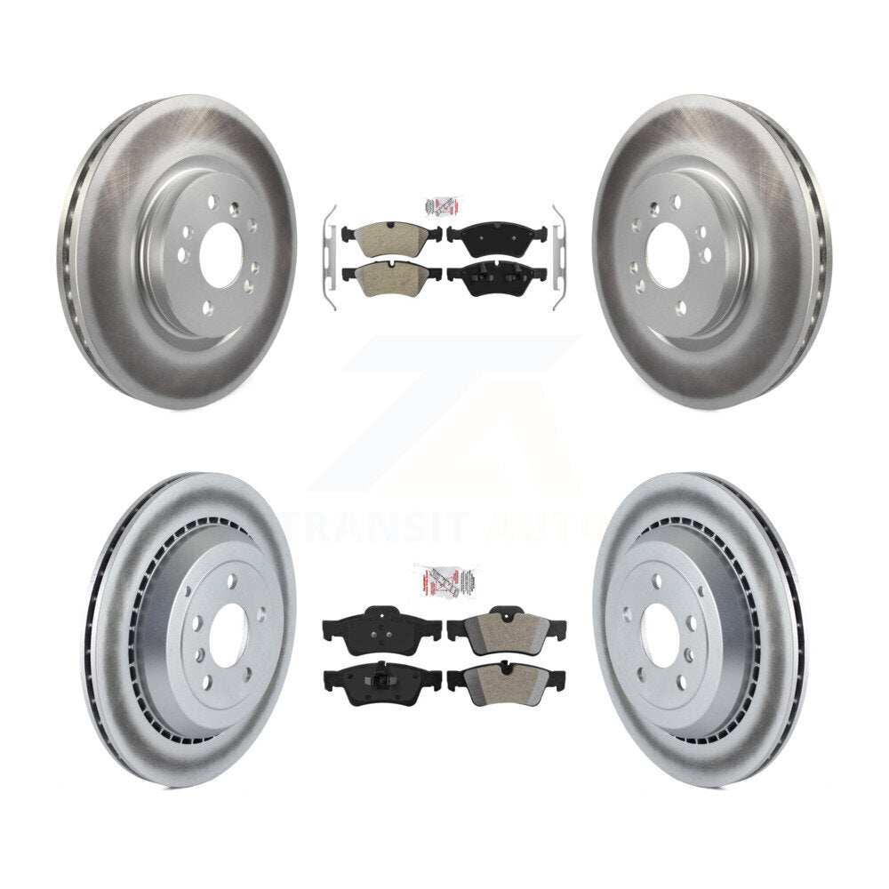 Transit Auto KGA-103090 Disc Brake Kit for 2006-2009 Mercedes-Benz R320, Mercedes-Benz R350 and More - Front and Rear