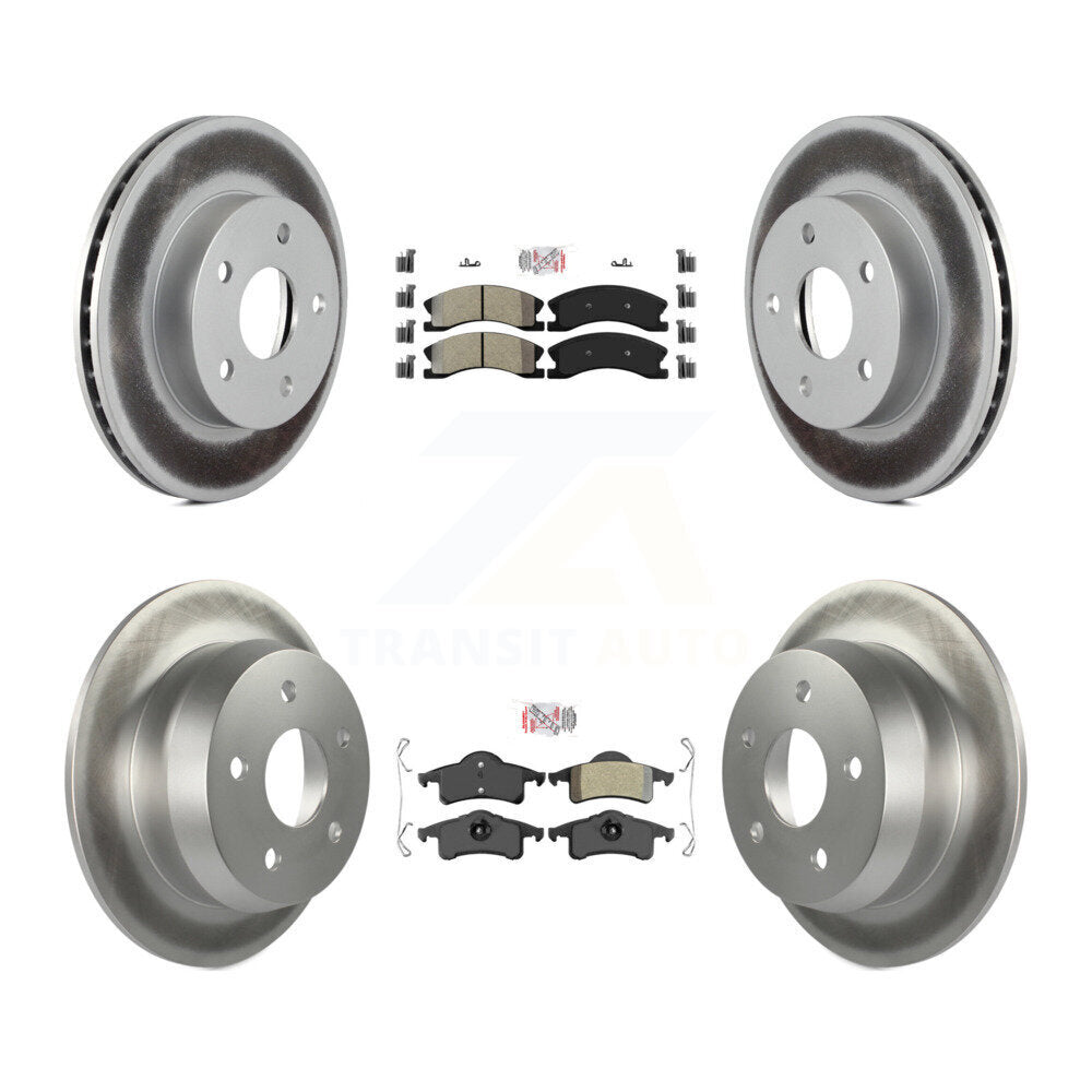 Transit Auto KGA-103092 Disc Brake Kit for 1999-2004 Jeep Grand Cherokee - Front and Rear