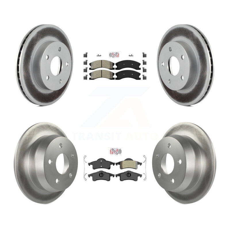 Transit Auto KGA-103092 Disc Brake Kit for 1999-2004 Jeep Grand Cherokee - Front and Rear